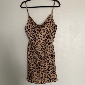 Cheetah Slip Dress